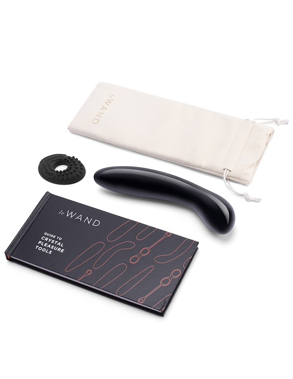 LE WAND CRYSTAL BLACK OBSIDIAN G-WAND ALT5 view Color: BK