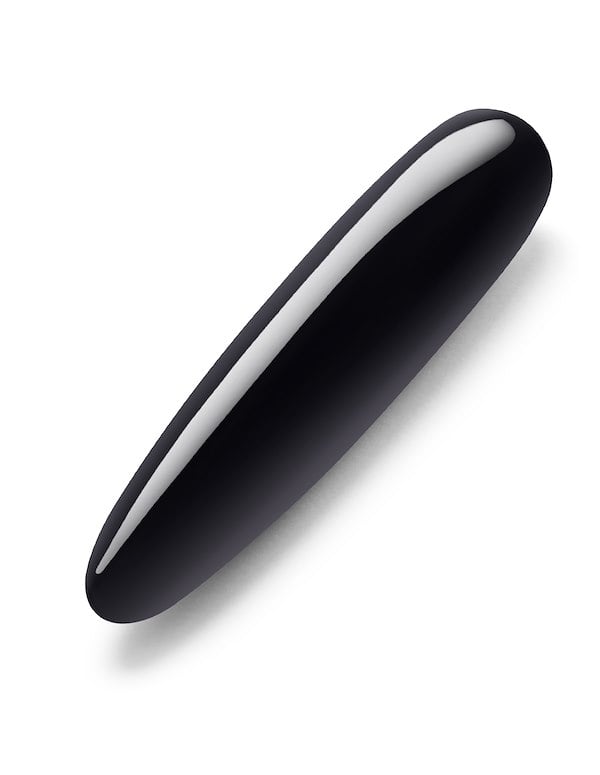 LE WAND CRYSTAL BLACK OBSIDIAN SLIM WAND ALT2 view Color: BK