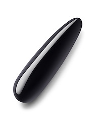 Alternate front view of LE WAND CRYSTAL BLACK OBSIDIAN SLIM WAND