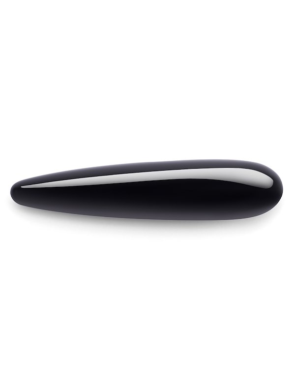 LE WAND CRYSTAL BLACK OBSIDIAN WAND ALT3 view Color: BK