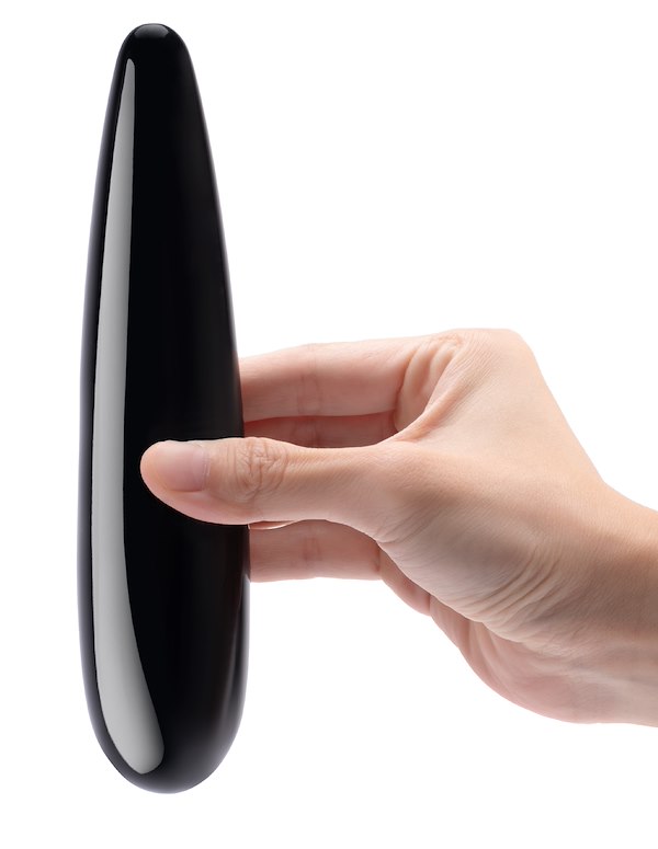 LE WAND CRYSTAL BLACK OBSIDIAN WAND ALT4 view Color: BK