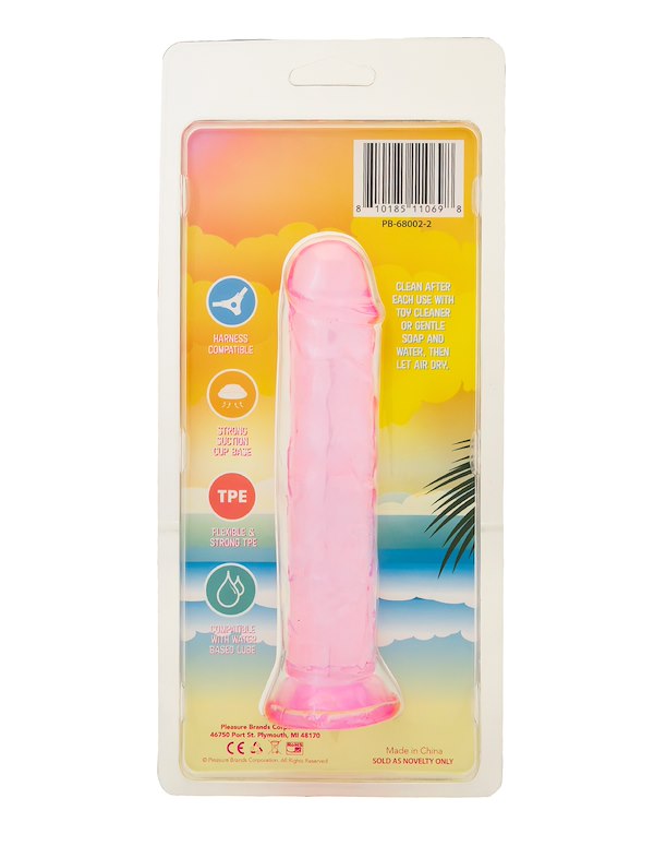 HAWAIIAN HEAT - 7 INCH DILDO ALT3 view Color: PK