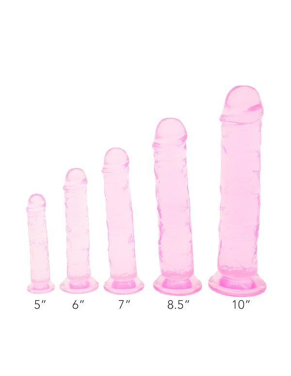HAWAIIAN HEAT - 7 INCH DILDO ALT4 view Color: PK