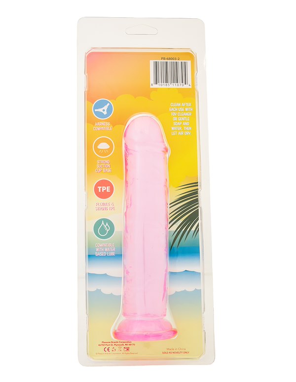 HAWAIIAN HEAT - 8.5 INCH DILDO ALT3 view Color: PK