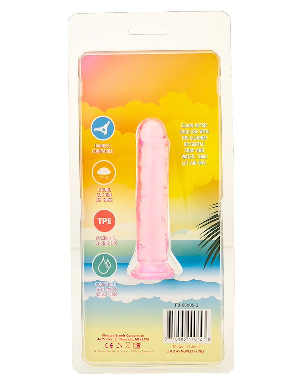 HAWAIIAN HEAT - 5 INCH DILDO ALT3 view Color: PK