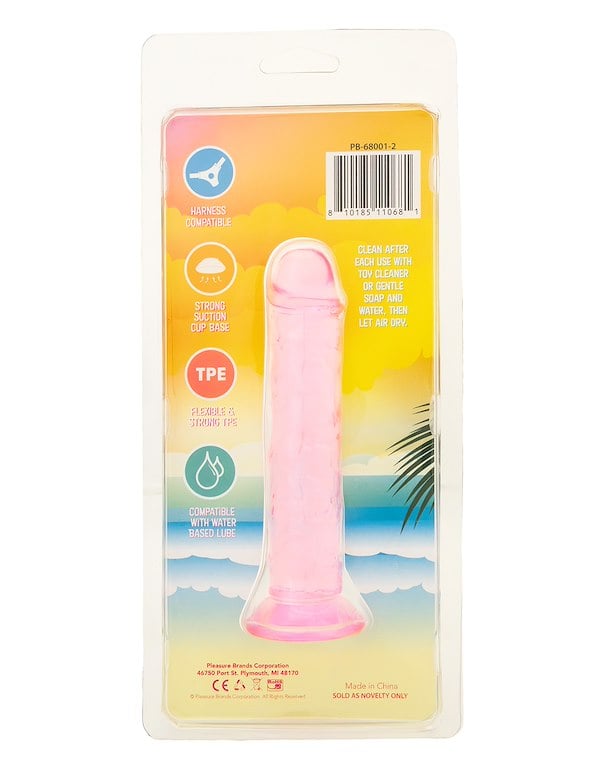 HAWAIIAN HEAT - 6 INCH DILDO ALT3 view Color: PK
