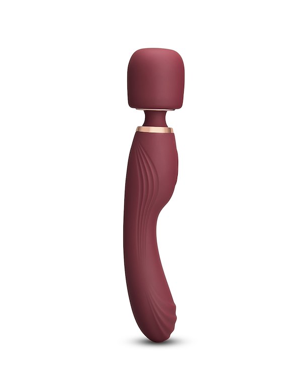 LE WAND FLAT TOP FUSION G DOUBLE ENDED WAND MASSAGER ALT2 view Color: WN