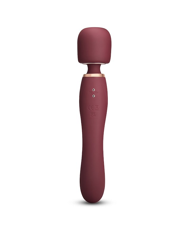 LE WAND FLAT TOP FUSION G DOUBLE ENDED WAND MASSAGER ALT5 view Color: WN