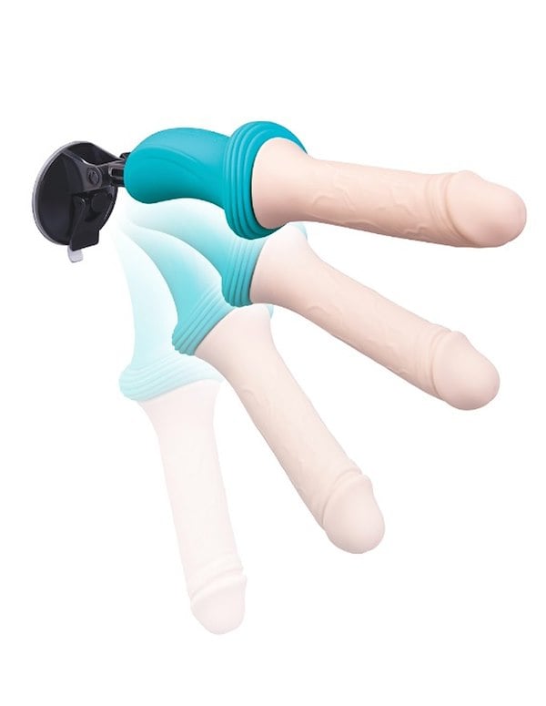 B-VIBE THRUSTING DILDO MACHINE ALT1 view Color: VA