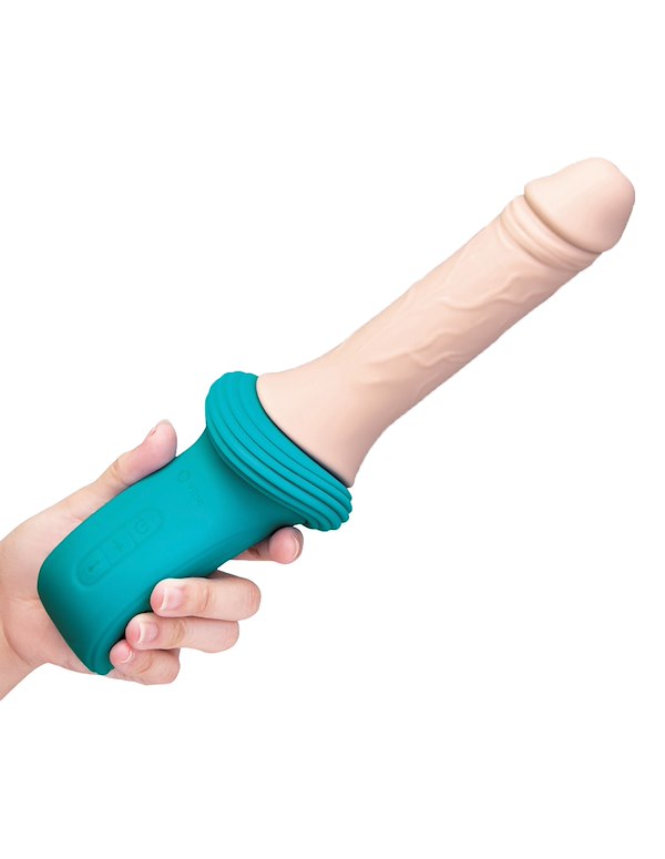 B-VIBE THRUSTING DILDO MACHINE ALT5 view Color: VA