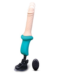 Alternate front view of B-VIBE THRUSTING DILDO MACHINE