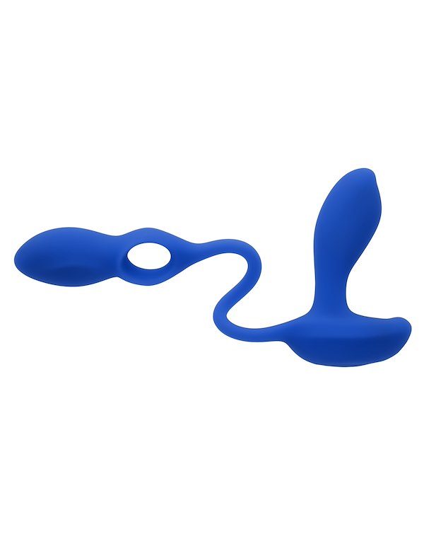 GENDER X BACK FOR MORE PROSTATE ANAL G-SPOT & CLITORAL STIMULATOR ALT4 view Color: BL