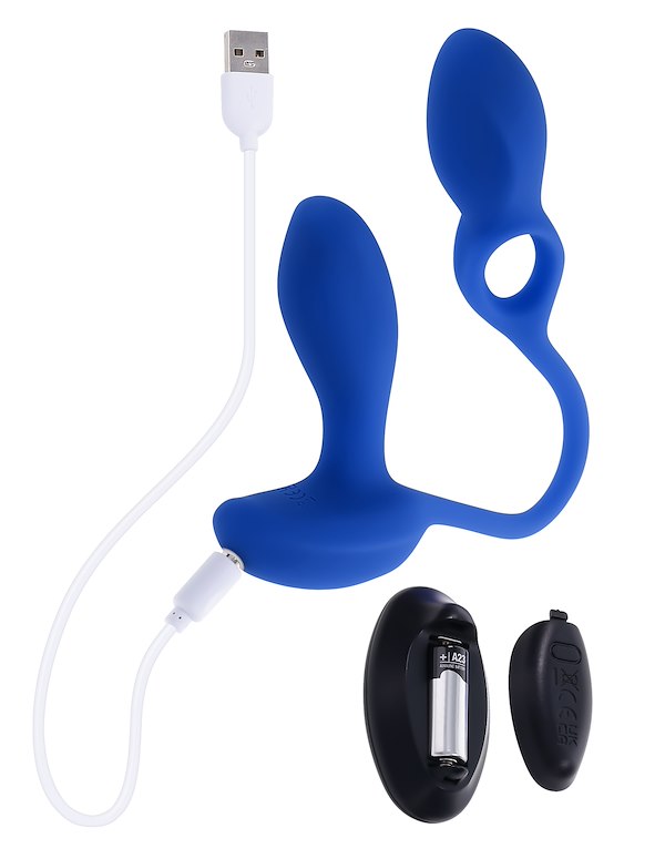 GENDER X BACK FOR MORE PROSTATE ANAL G-SPOT & CLITORAL STIMULATOR ALT7 view Color: BL