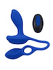 Additional BLUE view of product GENDER X BACK FOR MORE PROSTATE ANAL G-SPOT & CLITORAL STIMULATOR with color code BL