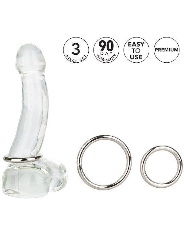 SILVER RING 3PC O-RING SET ALT1 view Color: SL
