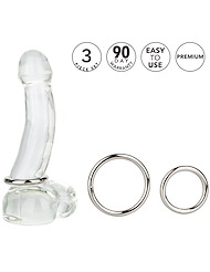 Alternate back view of SILVER RING 3PC O-RING SET