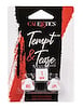 Additional WHITE/RED view of product TEMPT & TEASE DICE GAME with color code WR