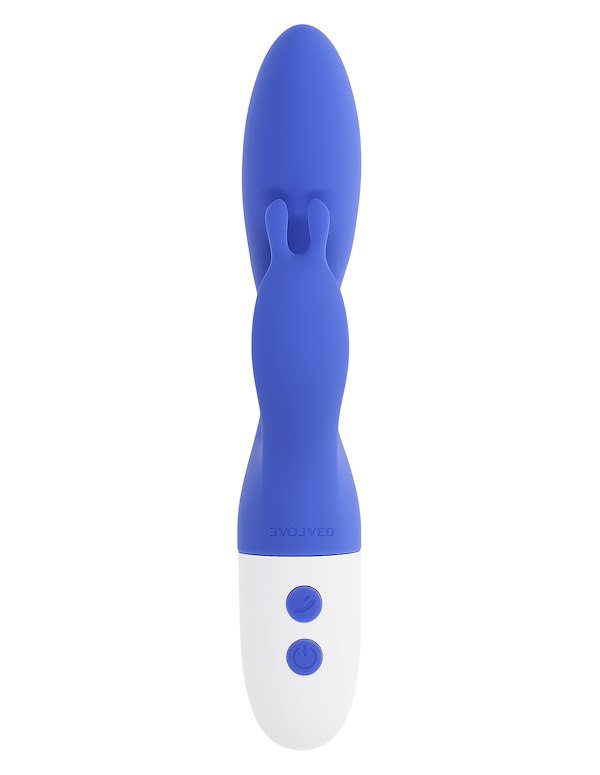 EVOLVED FUNNY BUNNY G-SPOT & CLITORAL STIMULATOR ALT3 view Color: PR