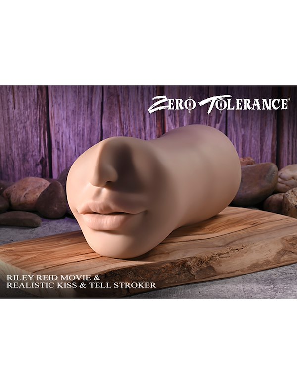 ZERO TOLERANCE RILEY REID REALISTIC KISS AND TELL STROKER W/ MOVIE DOWNLOAD ALT9 view Color: VA