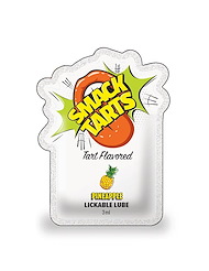 Front view of SMACK TART LICKABLE LUBE SOUR PINEAPPLE 3ML