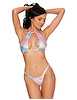 Additional MULTI view of product UNICORN SPARKLE TIE TOP AND V-THONG SET with color code MC