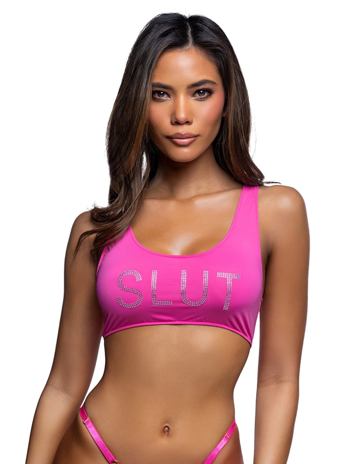 alternate image for SLUT SPORTY CROP TANK