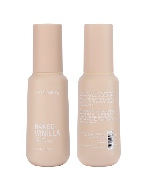 SIMPLY SEXY - NAKED VANILLA PHEROMONE HAIR + BODY MIST ALT2 view Color: NC