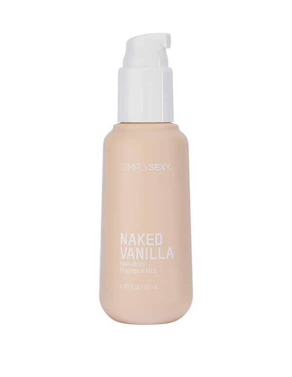 SIMPLY SEXY - NAKED VANILLA PHEROMONE HAIR + BODY MIST ALT3 view Color: NC