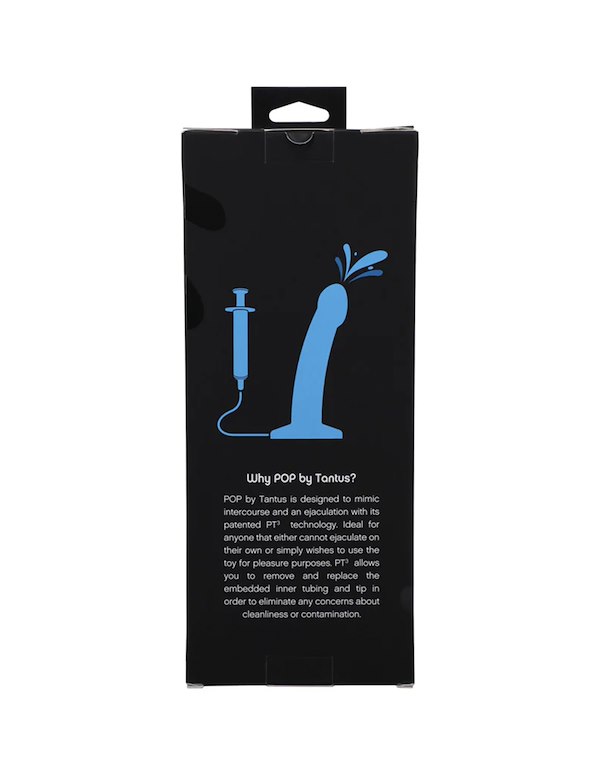 TANTUS POP SQUIRTING DILDO - ESPRESSO ALT6 view Color: CHO
