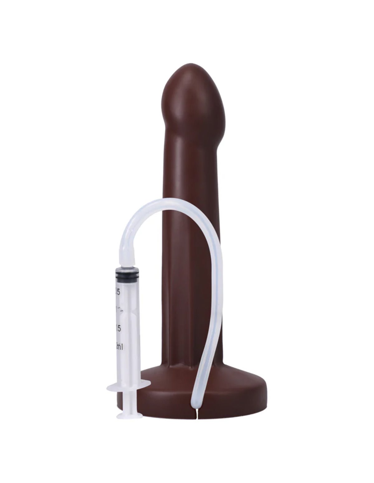 alternate image for TANTUS POP SQUIRTING DILDO - ESPRESSO