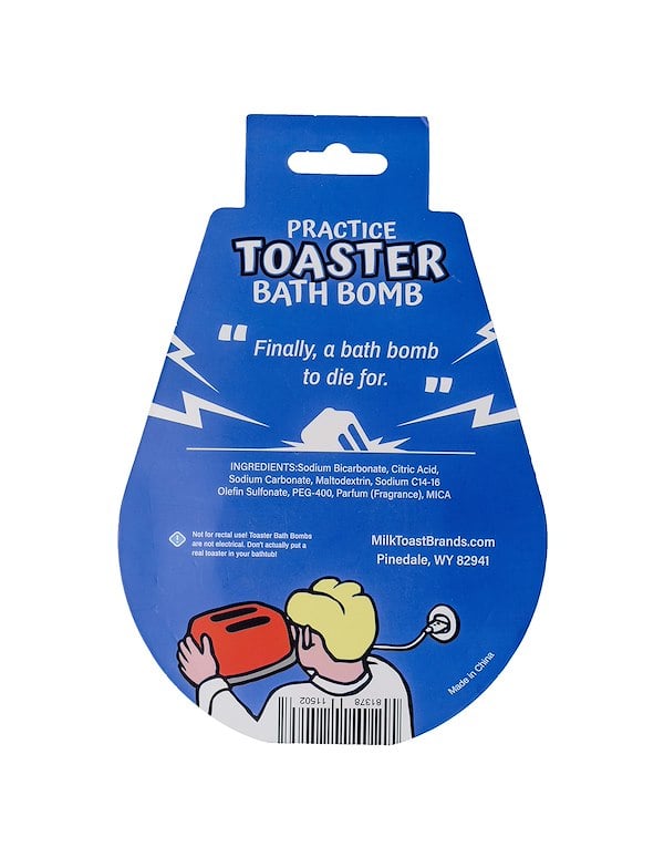 TOASTER BATH BOMB ALT1 view Color: BL
