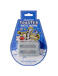 Front view of TOASTER BATH BOMB