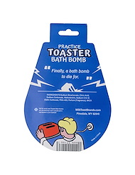 Alternate back view of TOASTER BATH BOMB