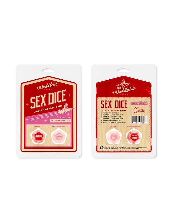 SEX DICE - ALL INCLUSIVE ALT4 view Color: PNKRD