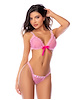 Additional PINK view of product FORBIDDEN TOUCH BRA AND THONG with color code PK