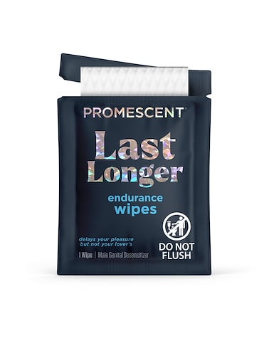 PROMESCENT LAST LONGER ENDURANCE WIPES - 7 WIPES - DELAY-WIPES-7-05334