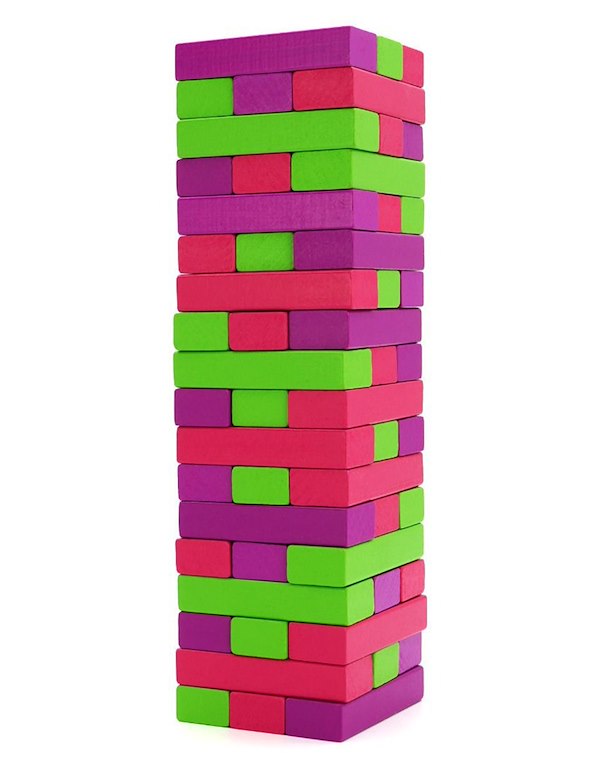 TOWER OF PLEASURE - TUMBLING TOWER GAME ALT2 view Color: NC