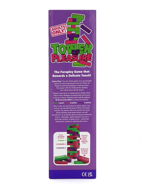 TOWER OF PLEASURE - TUMBLING TOWER GAME ALT6 view Color: NC