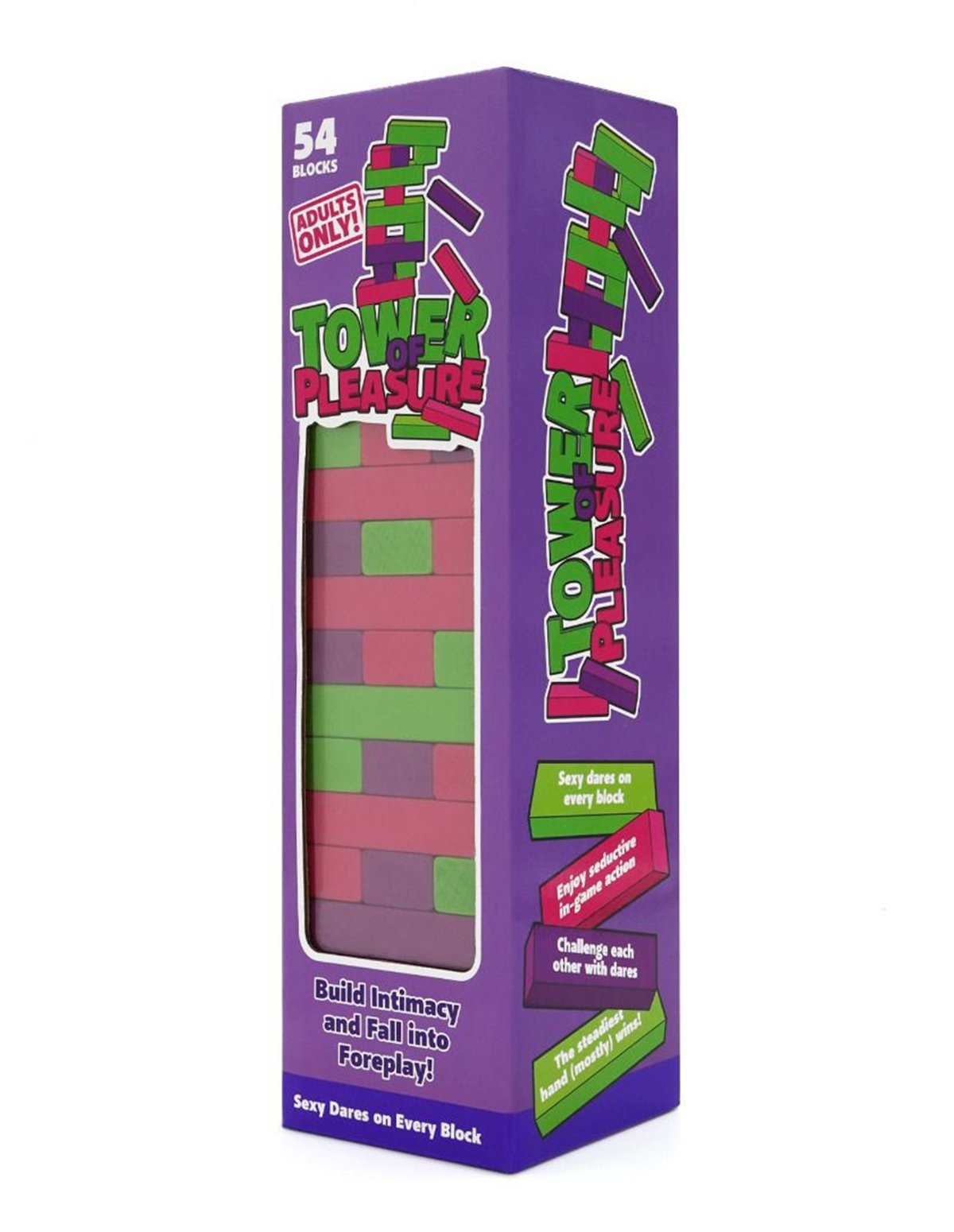 alternate image for TOWER OF PLEASURE - TUMBLING TOWER GAME