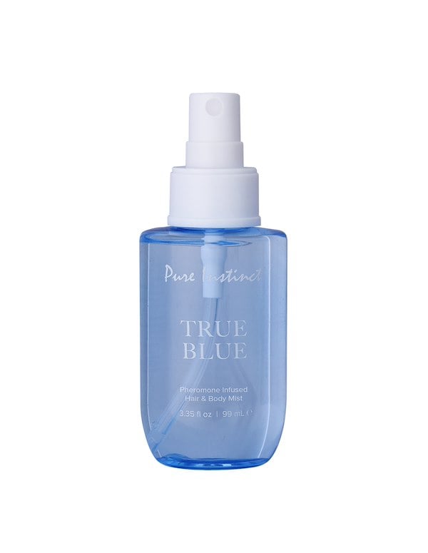 PURE INSTINCT TRUE BLUE PHEROMONE HAIR AND BODY MIST 3.35OZ ALT1 view Color: NC