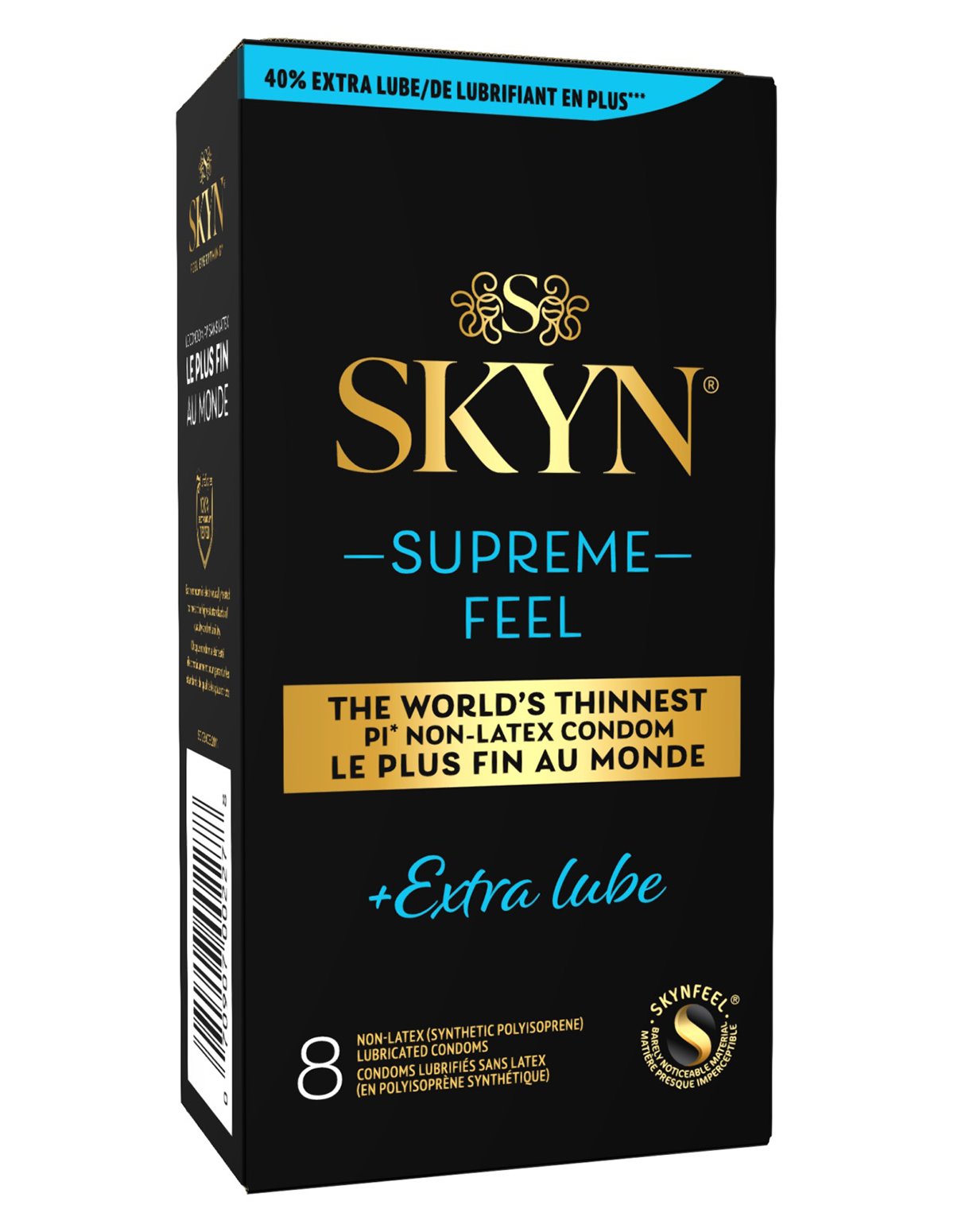 alternate image for SKYN SUPREME FEEL EXTRA LUBE 8PK CONDOMS
