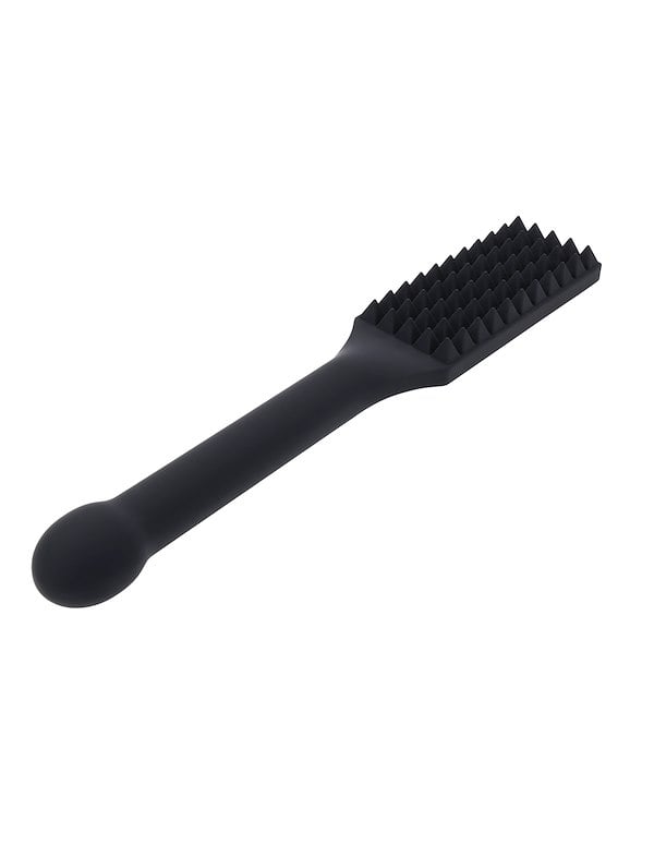 EDGE SPIKED SILICONE PADDLE ALT1 view Color: BK
