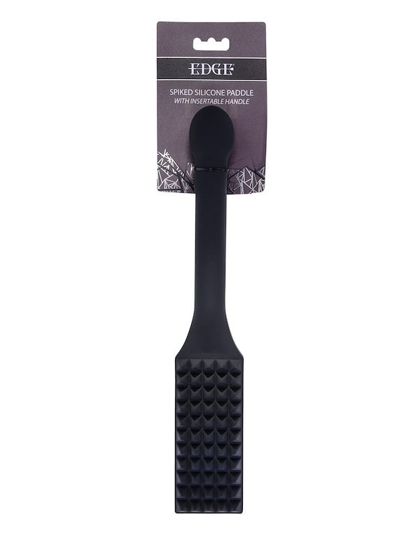 EDGE SPIKED SILICONE PADDLE ALT12 view Color: BK