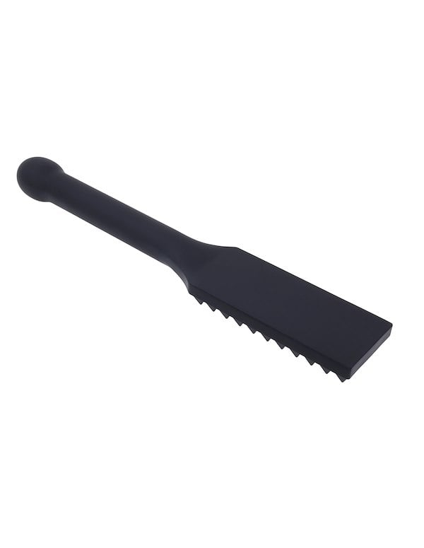 EDGE SPIKED SILICONE PADDLE ALT4 view Color: BK