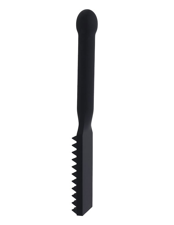 EDGE SPIKED SILICONE PADDLE ALT5 view Color: BK