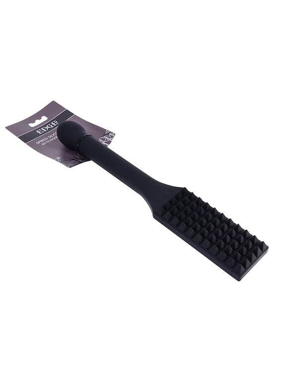 EDGE SPIKED SILICONE PADDLE ALT8 view Color: BK