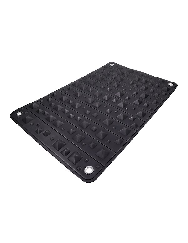 EDGE SPIKED PUNISHMENT MAT ALT8 view Color: BK