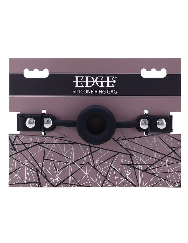 EDGE SILICONE RING GAG ALT9 view Color: BK