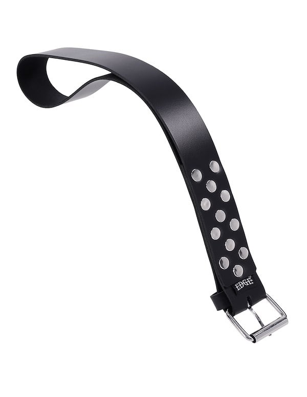 EDGE LEATHER BELT SPANKER ALT1 view Color: BK
