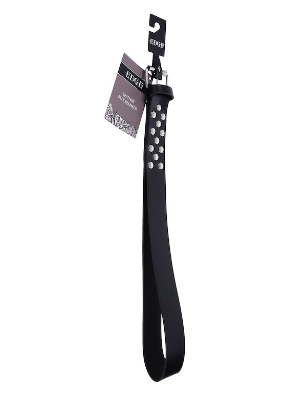 EDGE LEATHER BELT SPANKER ALT10 view Color: BK